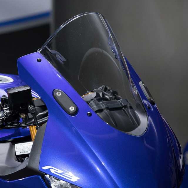 フロントスクリーン シールド ヤマハ YZF-R25 2019-2020 YZF-R3 2018-2022 全3色 シールド 風防